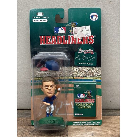 1996‎ CHIPPER JONES Atlanta Braves Headliners Corinthian - Picture 1 of 4